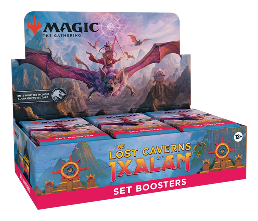 Magic: The Gathering The Lost Caverns of Ixalan Set Booster Box - 30 Packs + 1 Box Topper Card (361 Magic Cards) - Wizards Of The Coast