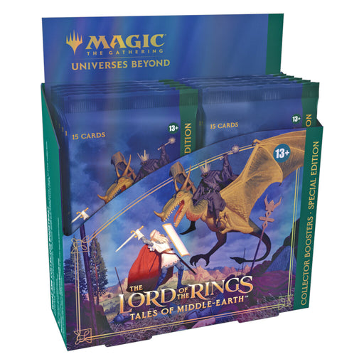 Magic: The Gathering The Lord of the Rings: Tales of Middle-earth Special Edition Collector Booster Box - 12 Packs (Collectible Fantasy Card Game) - Wizards Of The Coast