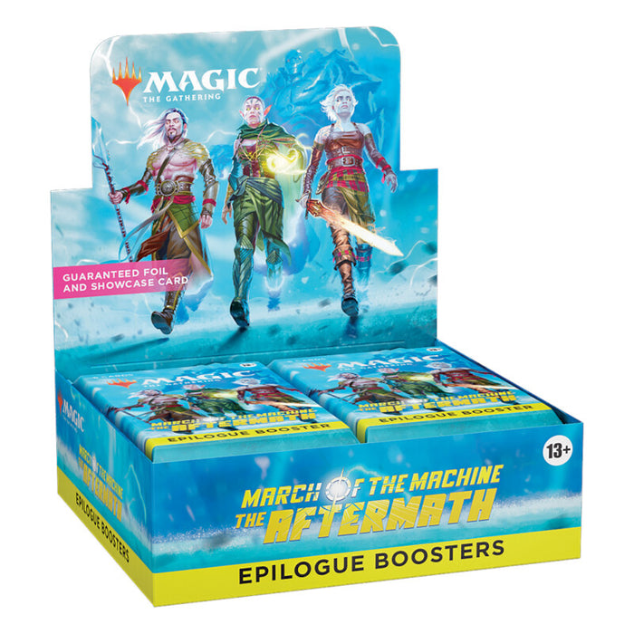 Magic: The Gathering March of the Machine: The Aftermath Epilogue Booster Box | 24 Packs (120 Magic Cards)