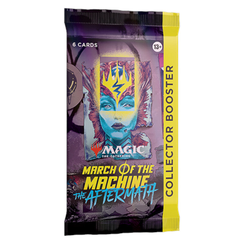 Magic: The Gathering March of the Machine: The Aftermath Collector Booster | 6 Magic Cards - Wizards Of The Coast