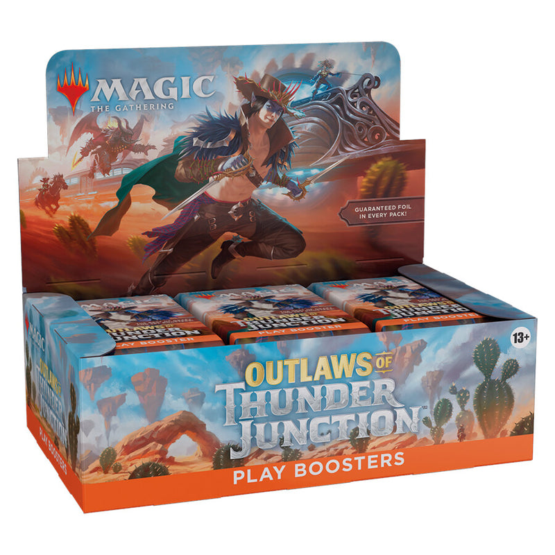 Magic: The Gathering Outlaws of Thunder Junction Play Booster Box - 36 Packs (504 Magic Cards) - Wizards Of The Coast