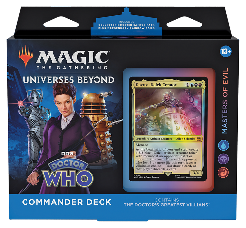 Doctor Who Commander Deck - Universes Beyond - Magic: the Gathering - Wizards Of The Coast