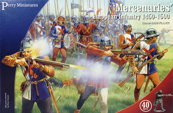 WR20 Plastic ‘Mercenaries’, European Infantry 1450-1500