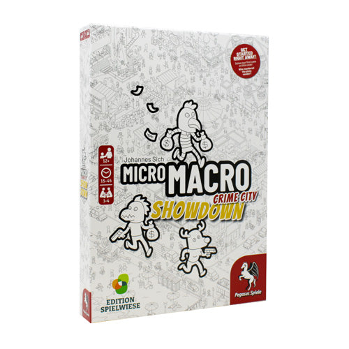 MicroMacro Crime City Card Game 4: Showdown