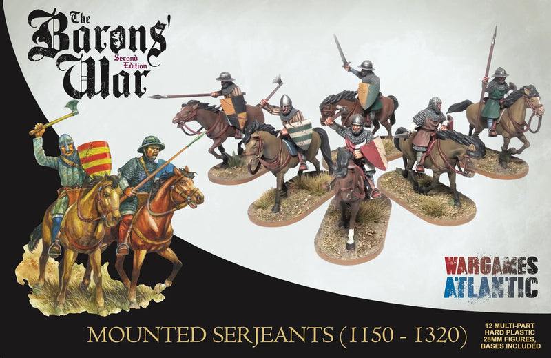 Wargames Atlantic - Mounted Serjeants (1150-1320) - Wargames Atlantic