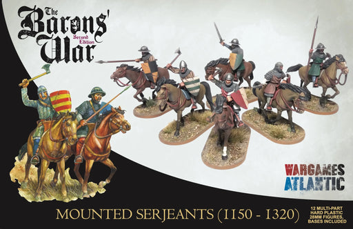 Wargames Atlantic - Mounted Serjeants (1150-1320) - Wargames Atlantic