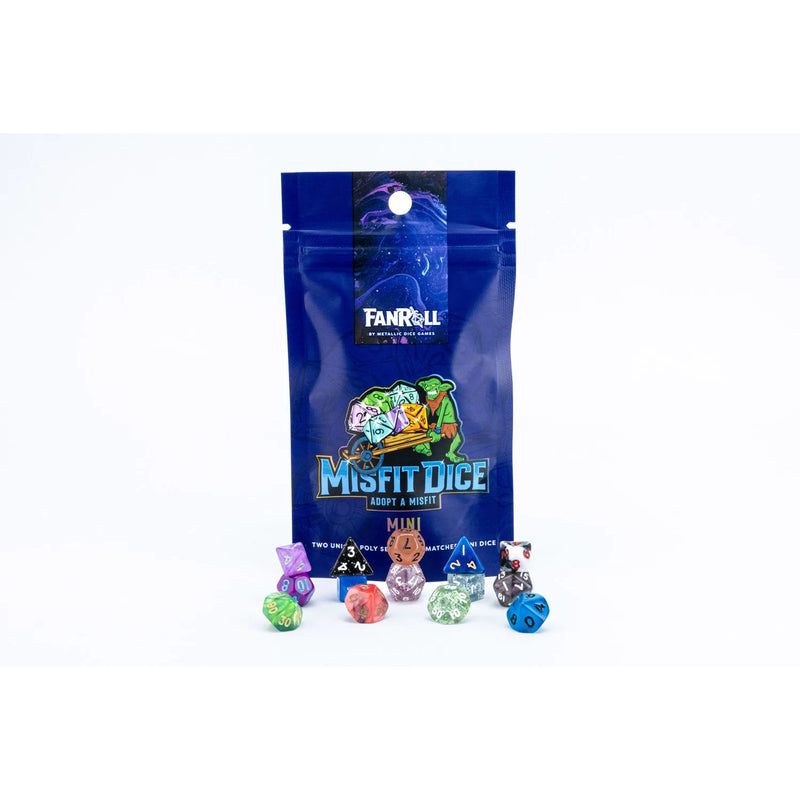 Mystery Misfit Mini Polyhedral Dice Blind Pack - FanRoll