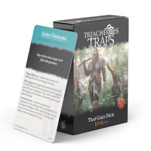 Dungeons And Dragons RPG: Treacherous Traps: CR 1-4