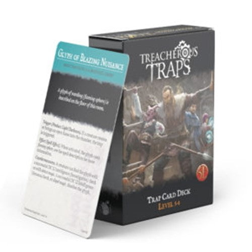 RPG Treacherous Traps: CR 5-8 (5E Compatible)