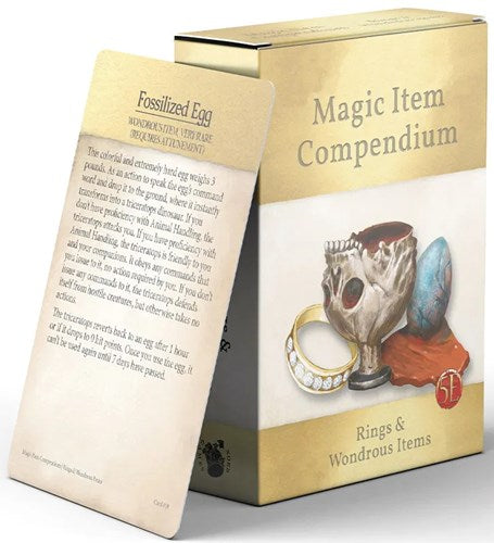 Dungeons And Dragons RPG: Magic Item Compendium: Rings And Wondrous Items