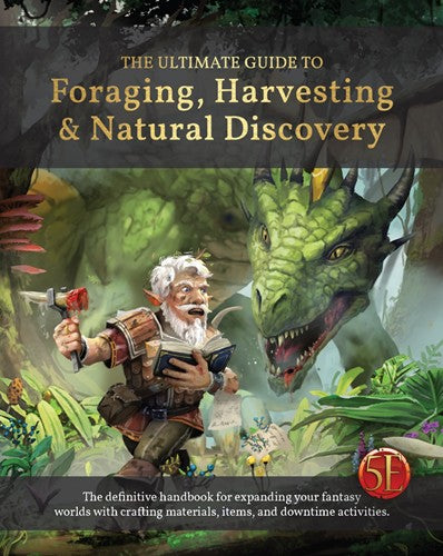 Foraging Harvesting And Natural Discovery Hardcover RPG - Nord Games