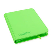 12-Pocket Exo-Tec Zip Binder Neon Green - Vault X - Vault X