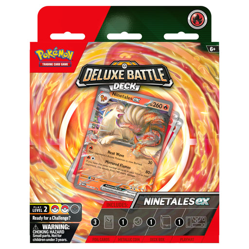 Deluxe Battle Deck - Ninetales / Zapdos - Pokemon Trading Card Game - Pokemon