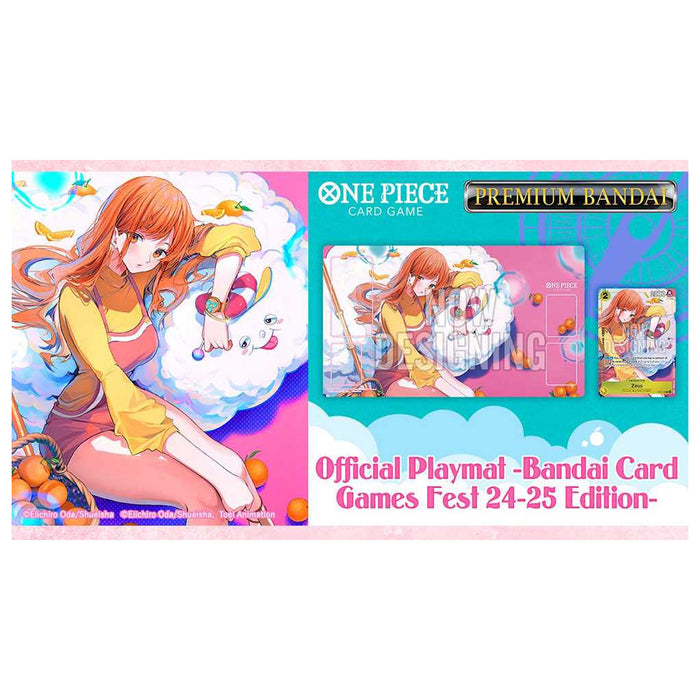 Official Playmat Bandai Card Games Fest 24-25 Edition - One Piece Card Game - Bandai