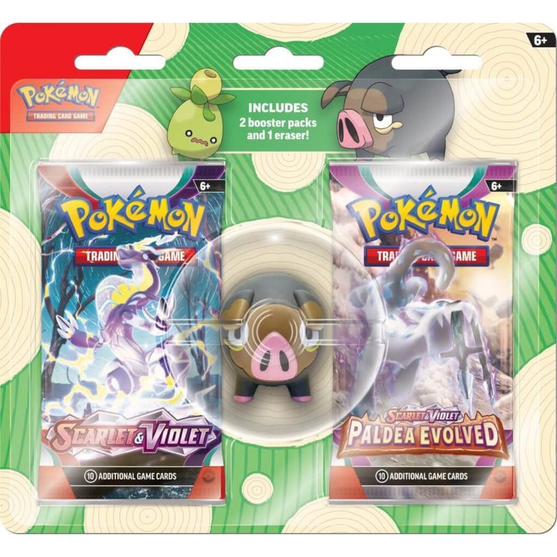 Back to School Eraser Blister (2023) - Pokemon Trading Card Game - Pokemon
