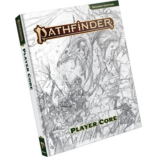 Pathfinder RPG 2nd Edition: Player Core Rulebook Sketch Cover