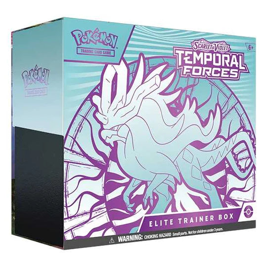 Temporal Forces Elite Trainer Box - Pokemon Trading Card Game - Scarlet & Violet 5 - Pokemon
