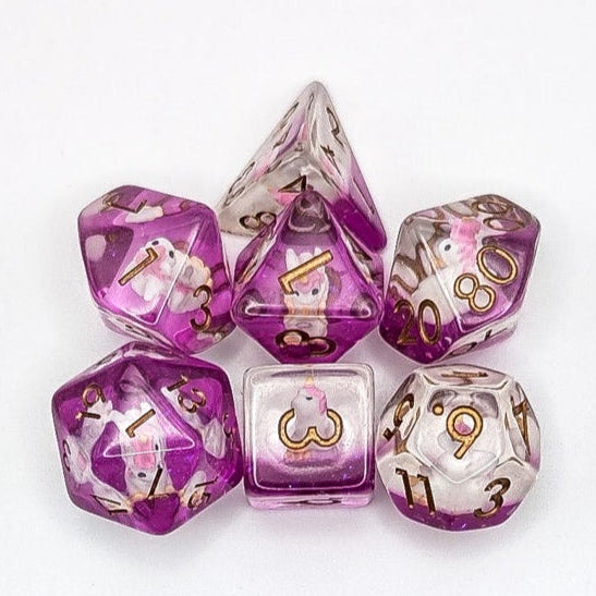 Unicorn Dice Tin - Mystery Dice Goblin