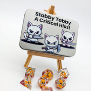 Cat Dice Tin (Stabby Tabby) - Mystery Dice Goblin
