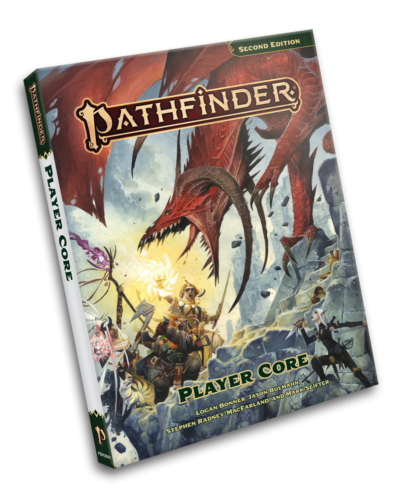 Pathfinder RPG 2nd Edition: Pathfinder Player Core Pocket Edition (Remastered) - Paizo