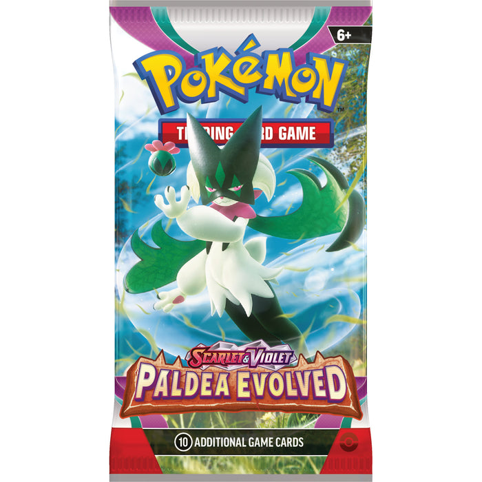 Paldea Evolved Booster Pack - Pokemon Trading Card Game