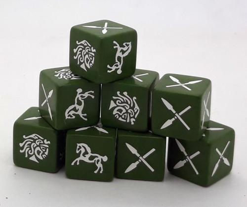 Saga Barbarian Dice - Studio Tomahawk