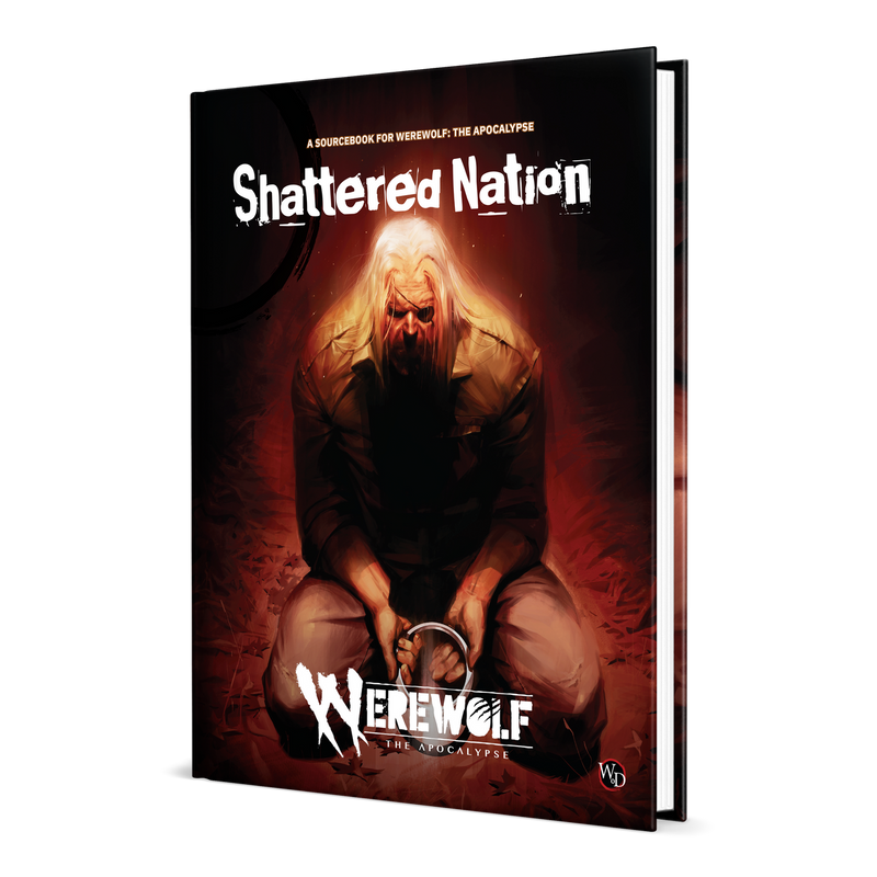 Werewolf: The Apocalypse RPG 5th Edition Shattered Nation Sourcebook - Renegade Games Studios