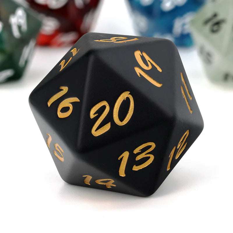 Big D20 - Black Decay - Baron of Dice - Baron of Dice