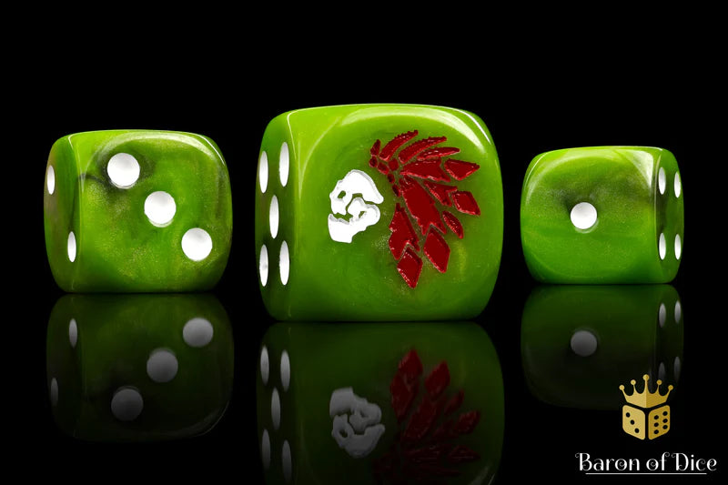 Tribal Avians Dice (25 Rounded) - Baron of Dice
