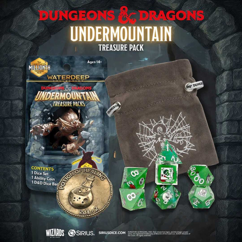 Dungeons & Dragons Undermountain Treasure Pack: Waterdeep Collection