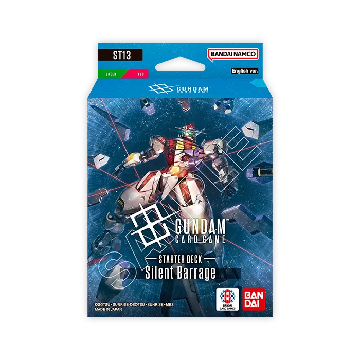 Starter Deck Silent Barrage (ST13) - Gundam Card Game - Bandai Card Games