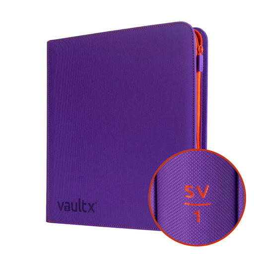 SV1 12-Pocket Exo-Tec Zip Binder - Vault X - Vault X