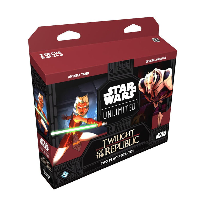 Twilight of the Republic Two-Player Starter (Ahsoka Tano vs General Grievous) - Star Wars: Unlimited - Fantasy Flight Games
