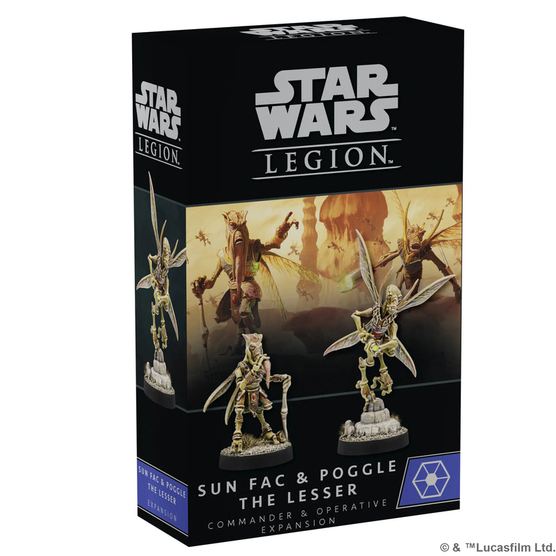 Sun Fac & Poggle the Lesser Commander Expansion - Star Wars Legion