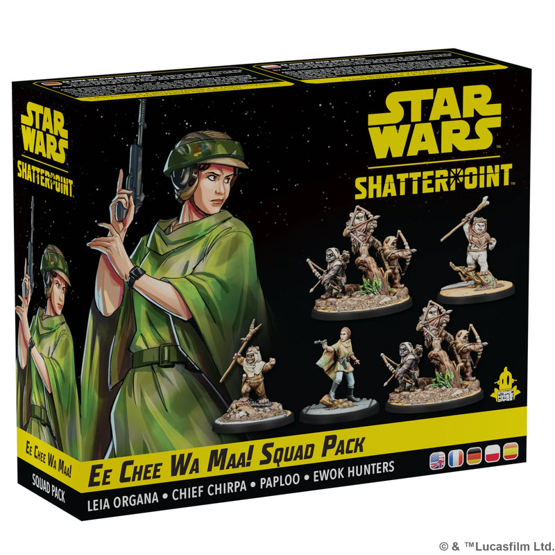 Ee Chee Wa Maa! (Leia and Ewoks Squad Pack) - Star Wars Shatterpoint - Atomic Mass Games