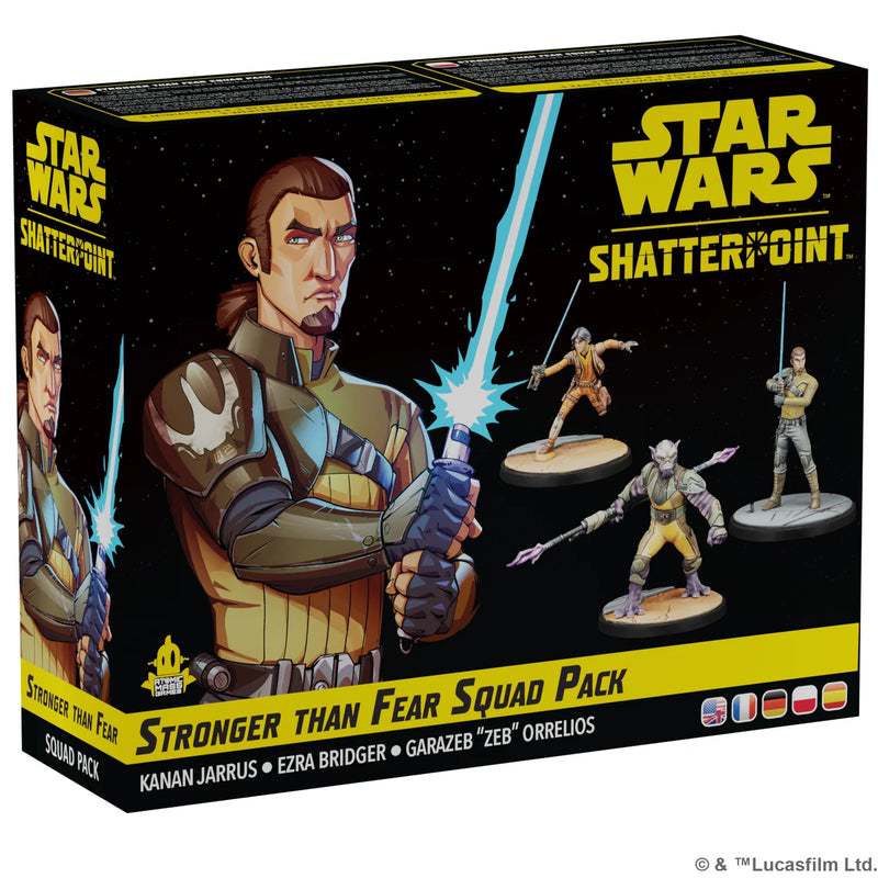 Stronger Than Fear (Kanan Jarrus Squad Pack) - Star Wars Shatterpoint - Atomic Mass Games