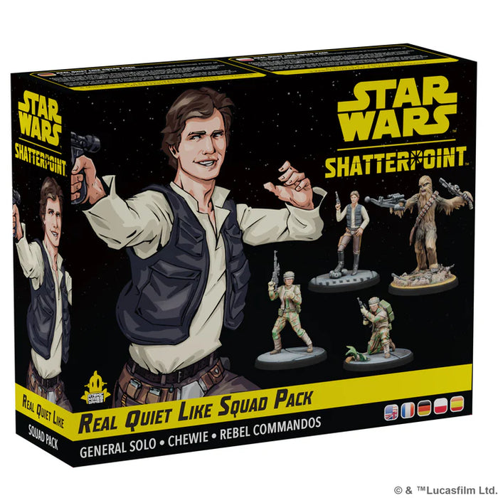 Real Quiet Like (General Solo Squad Pack) - Star Wars Shatterpoint - Atomic Mass Games