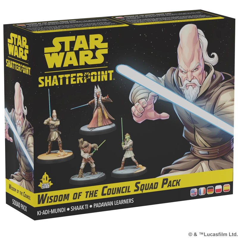 Wisdom of the Council Squad Pack - Star Wars Shatterpoint - Atomic Mass Games