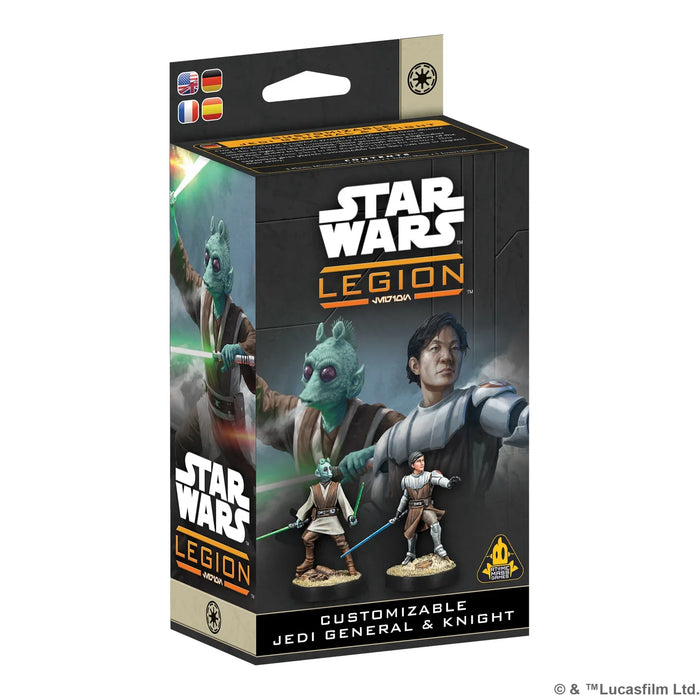 Star Wars: Legion - Customisable Jedi General & Knight - Atomic Mass Games
