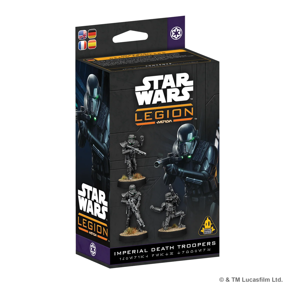 Asmodee Star Wars Legion Galactic Republic Starter Set – Jeu de figurines de table, jeu de stratégie