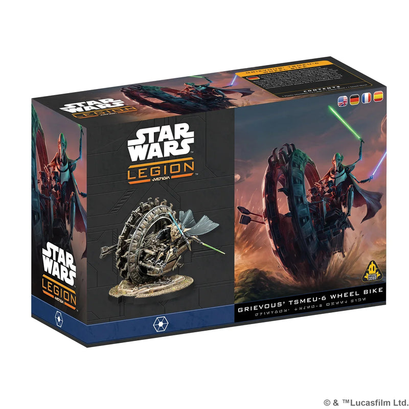 Star Wars: Legion - General Grievous' TSMEU-6 Wheel Bike - Atomic Mass Games
