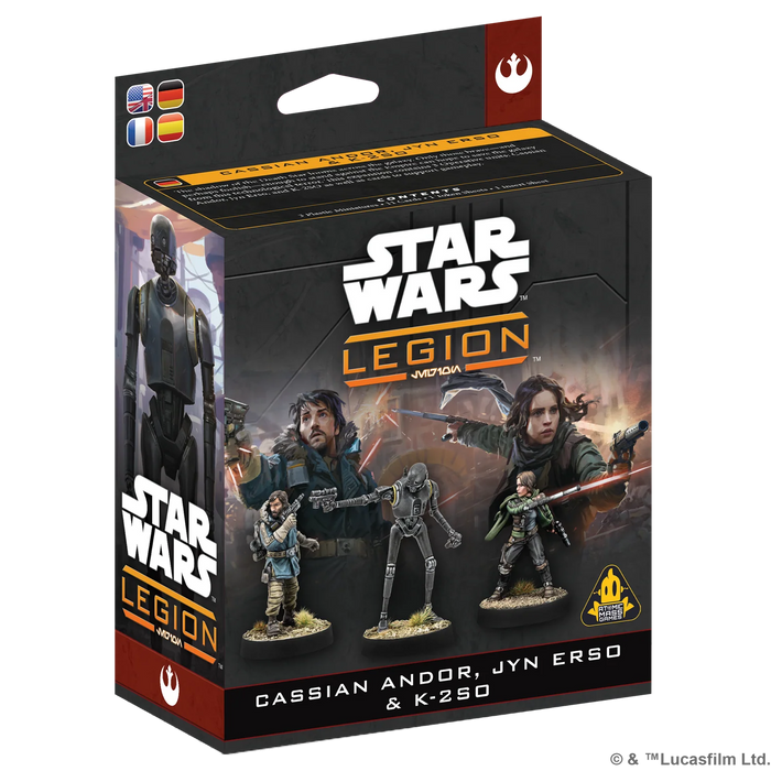 Star Wars: Legion - Cassian Andor & Jyn Erso & K-2SO