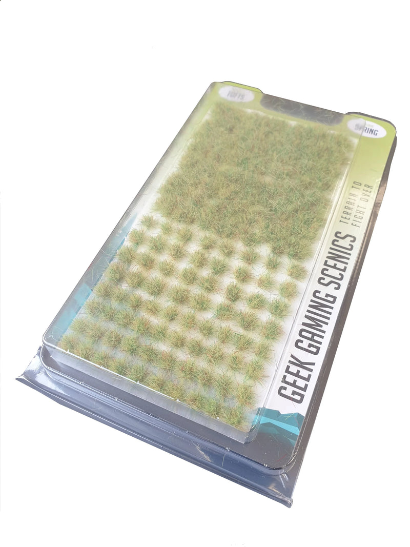 Spring Self Adhesive Static Grass Tufts x 140