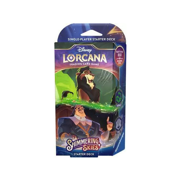 Disney Lorcana: Shimmering Skies Starter Deck - Ravensburger