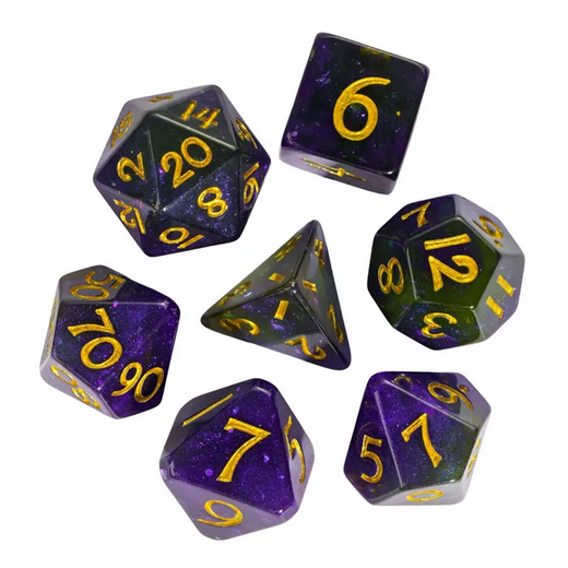 Eldritch Galaxy Dice - Udixi RPG Resin Dice Set