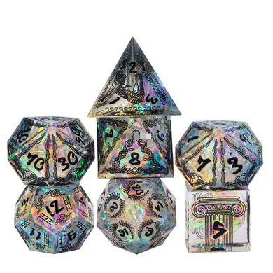 Medusa - Handmade Pattern RPG Dice Set - Udixi Dice