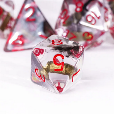 Bullets Resin RPG Dice Set - Udixi Dice