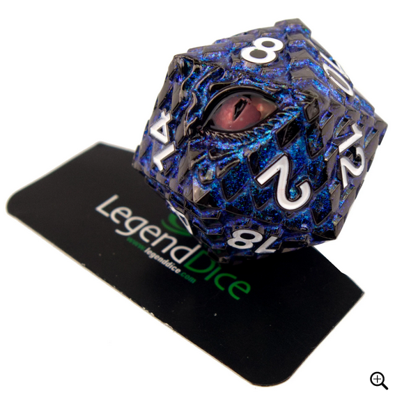 Legend Dice - D20 Metal Strata Dice 35mm