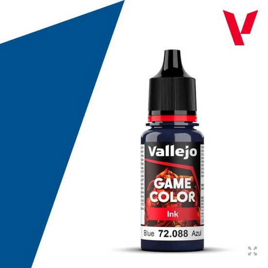 Vallejo Game Color 18ml - Game Ink - Blue - Vallejo