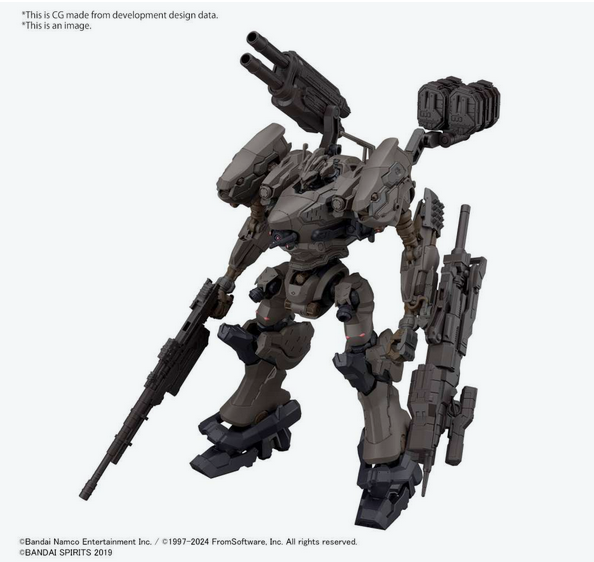 30mm Armored Core VI Rad CC-2000 Orbiter Nightfall